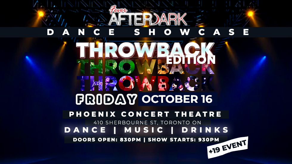 Imagem da fonte — Fever After Dark Dance Showcase: Throwback Edition