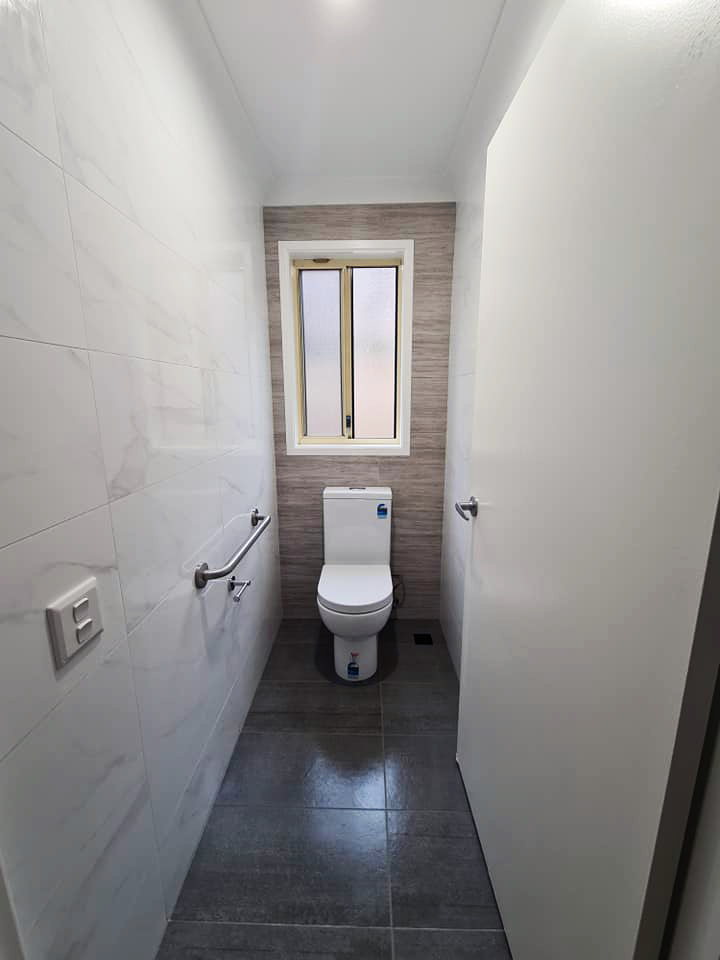 Modern bathroom renovation