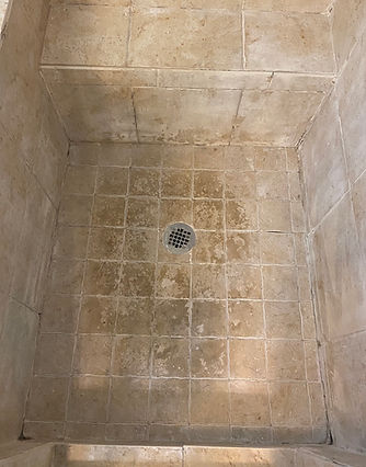 Shower soap scum