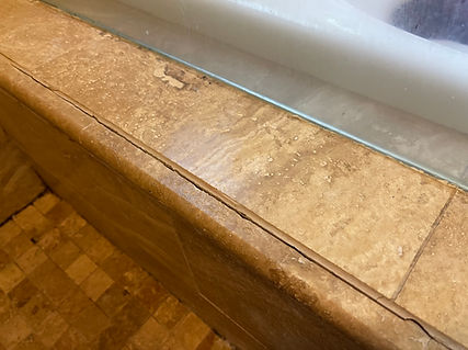 Cracked Grout, Before