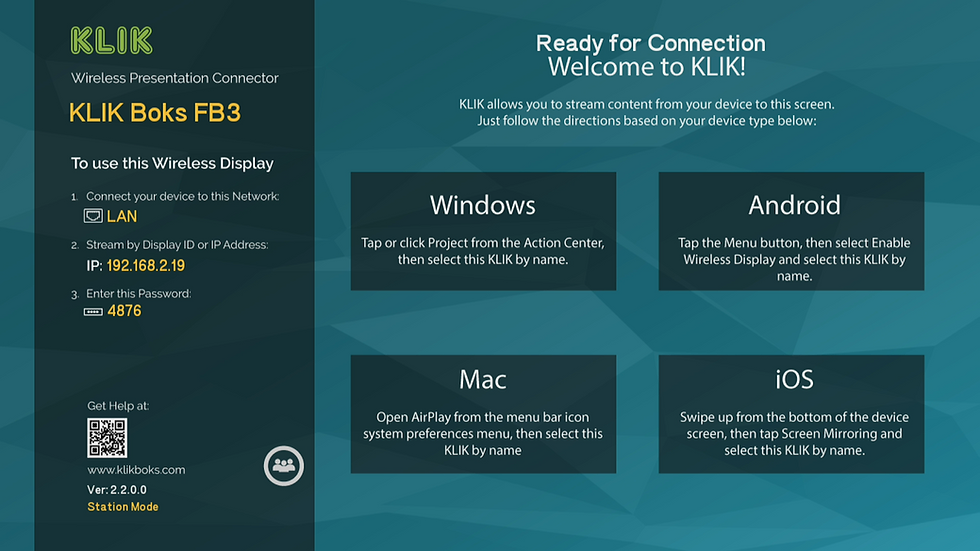 Enhanced User Instructions