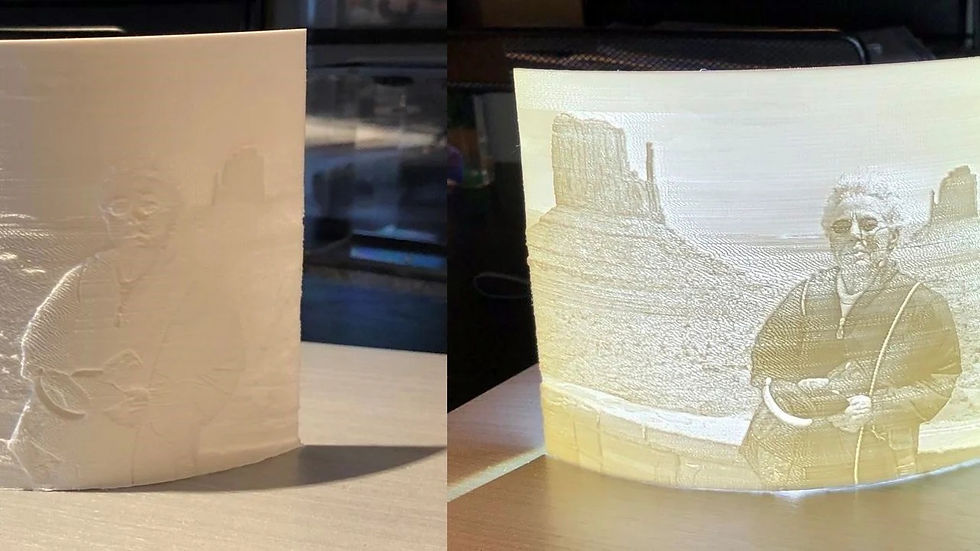 Thumbnail: Lithophane lampenkap