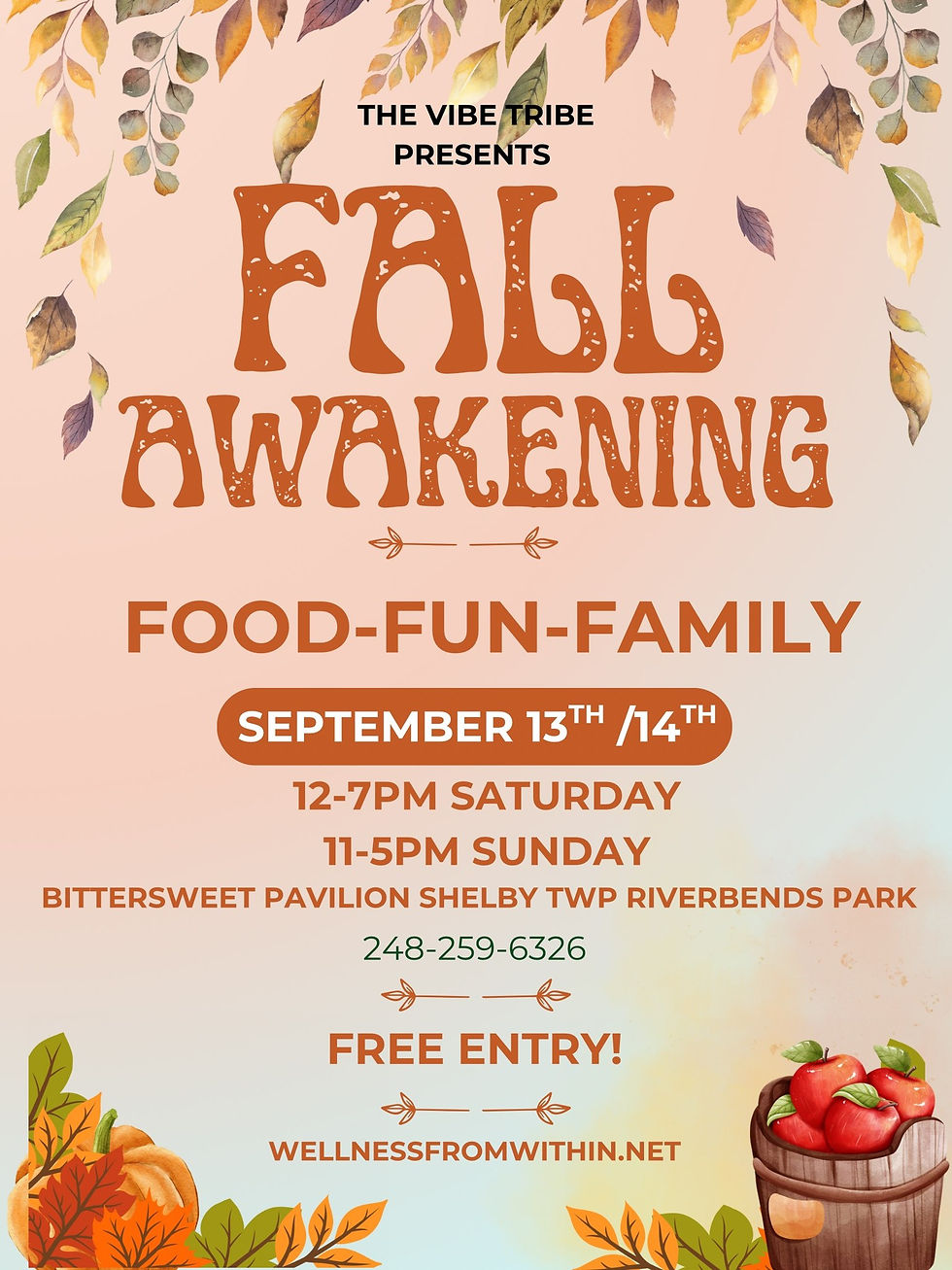 The Fall Awakening Wellness and Vendor Festival (Bittersweet Pavilion)