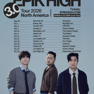 EPIK HIGH regresa a Norteamérica con su gira “EPIK HIGH 3.0”
