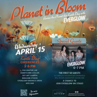 EVERGLOW se une a “Planet in Bloom” en The Shops at Skyview: K-pop, sostenibilidad y comunidad en una experiencia única por el Día de la Tierra