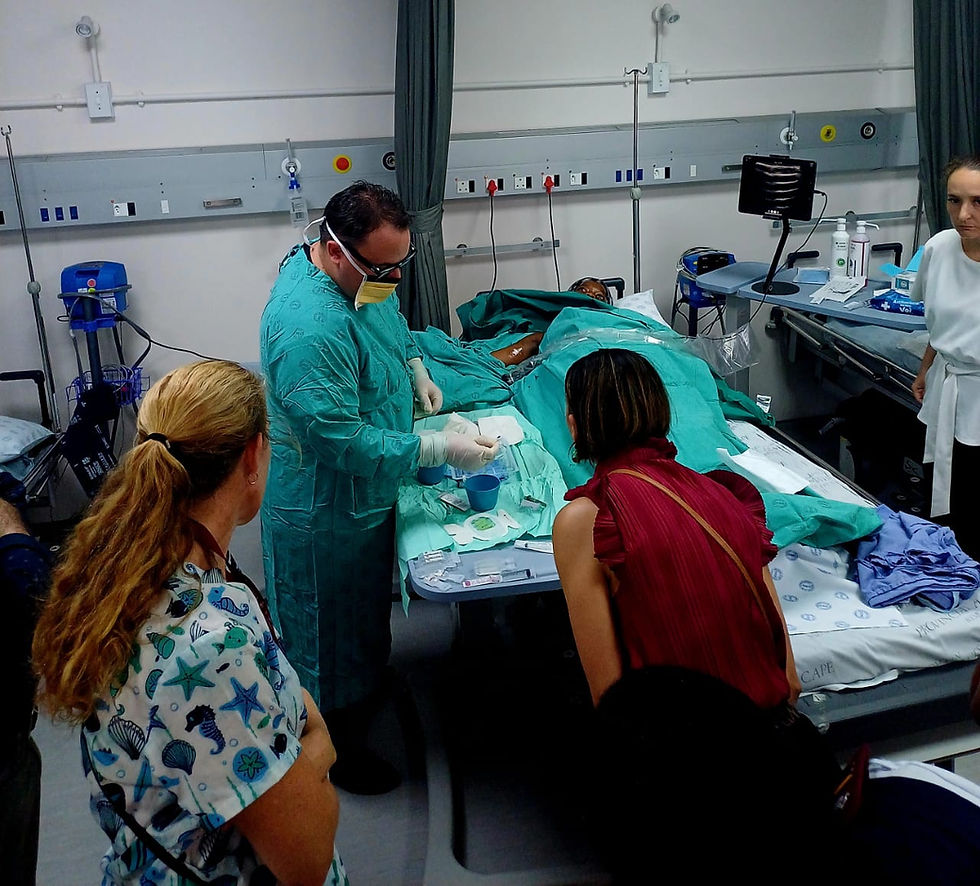 At Groote Schuur Hospital, two patients had their chemotherapy journey transformed. With the generous support of Zebra Medical, we were able to place permanent PICC ports under local anaesthesia.