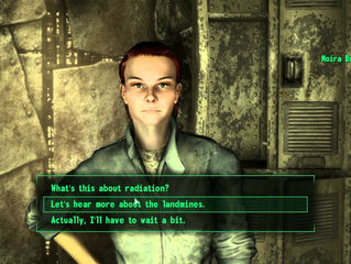 Moira in Megaton.