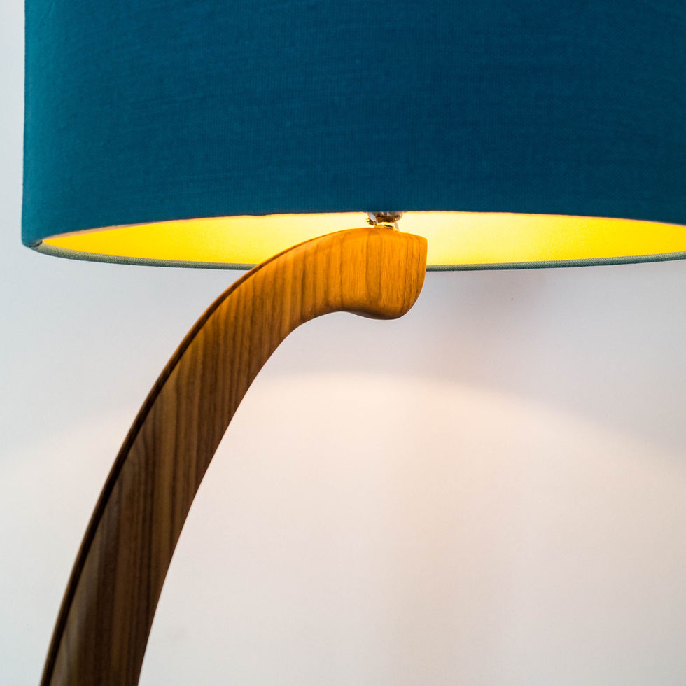 Thumbnail: Special Flow floor lamp - Walnut
