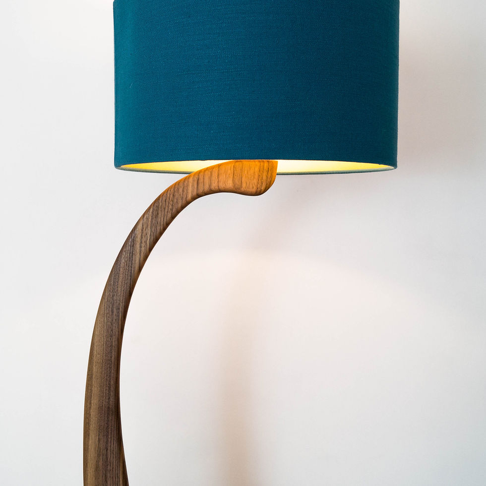 Thumbnail: Special Flow floor lamp - Walnut