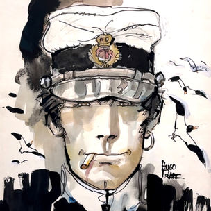 "Corto Maltese, une vie romanesque", le beau gosse de la BD dans une exposition au Centre Pompidou