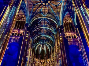 Luminiscence : le spectacle immersif qui illumine l'eglise Saint-Eustache à Paris - Prolongations