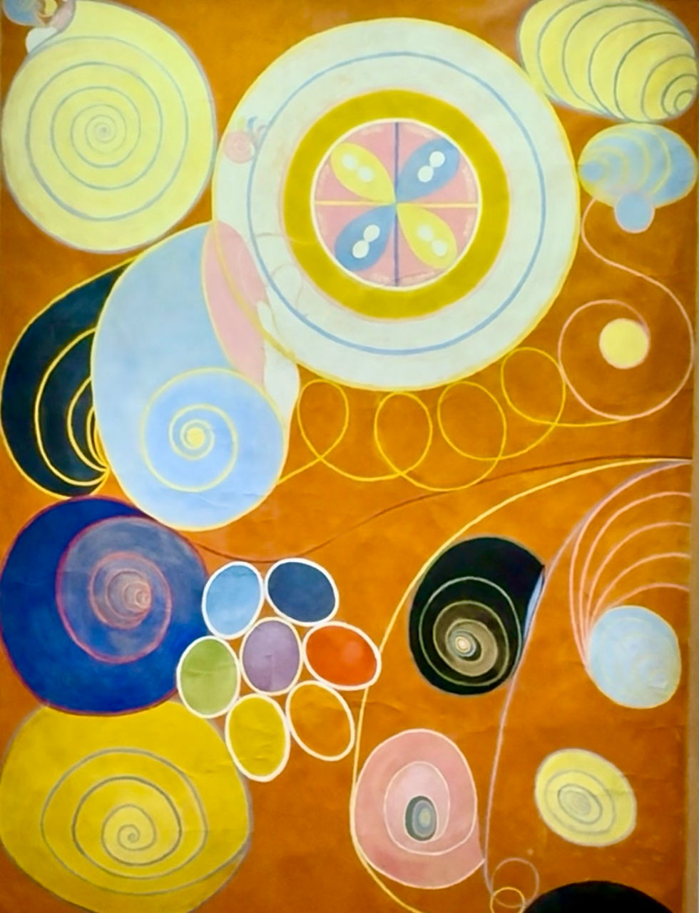 Exposition Hilma af Klint au Grand Palais