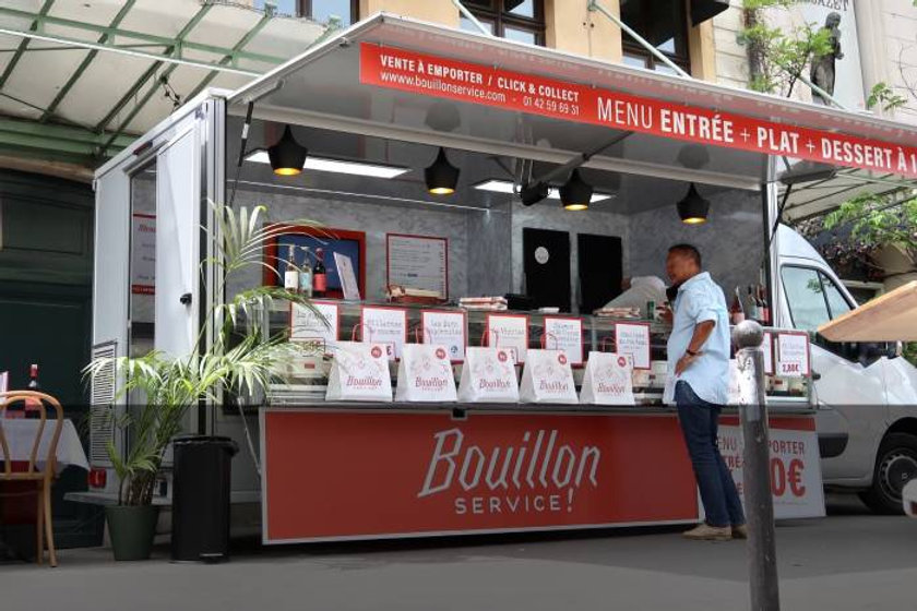 Bouillon Service le menu à emporter à 10€ du Bouillon Pigalle Paris