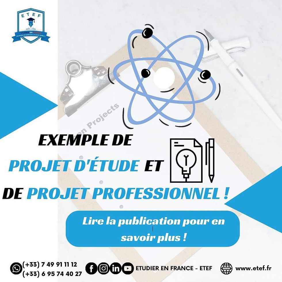 Quel Est Votre Projet Détude Exemple Un Guide Complet Découvrir et ...