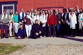 dean telano with meditation teacher