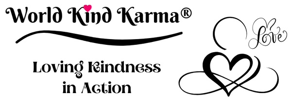 Kind Karma Heart Shaped Logo.
