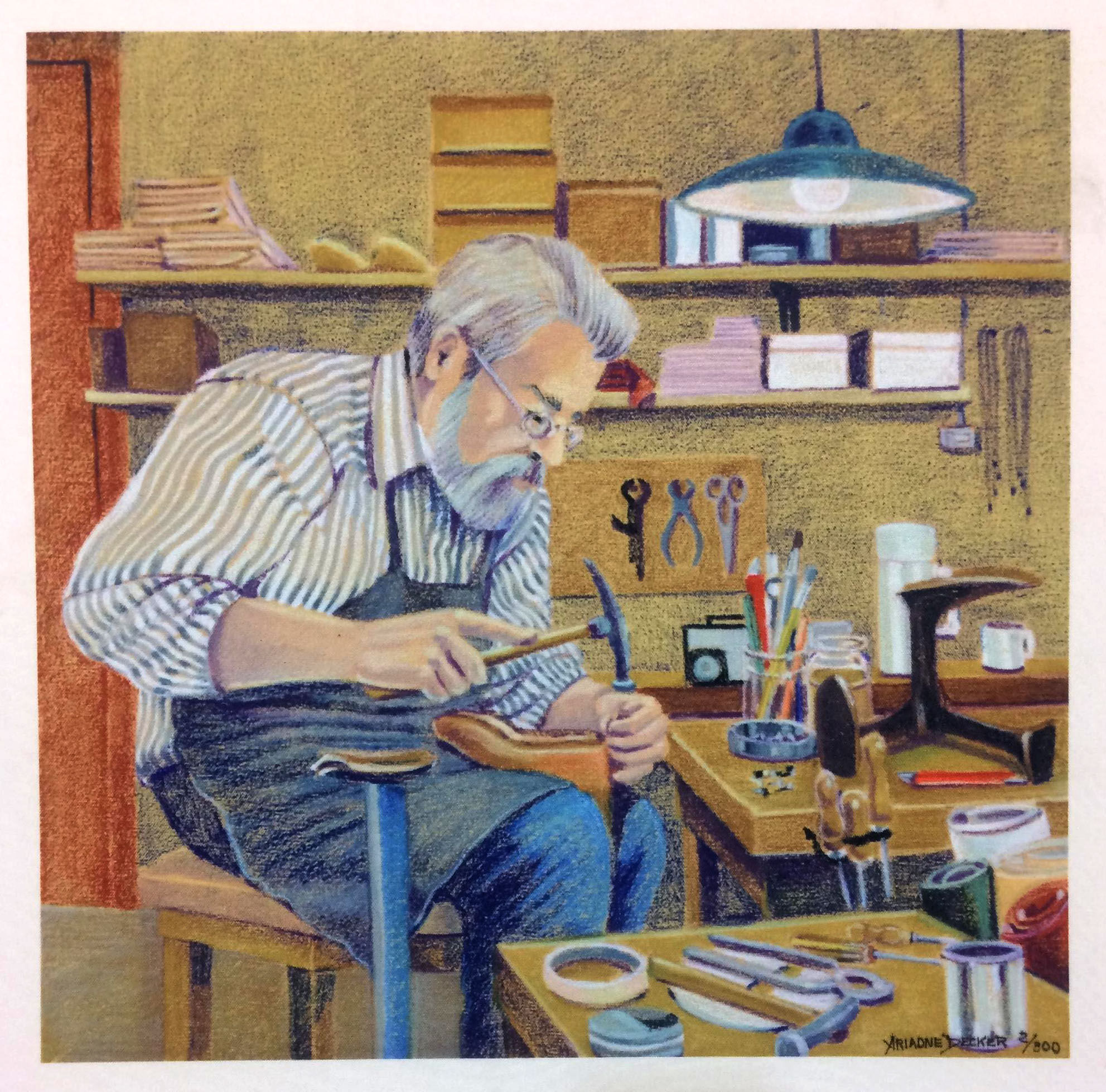 Reproducción "Tríptico Zapatería - Zapatero 1"