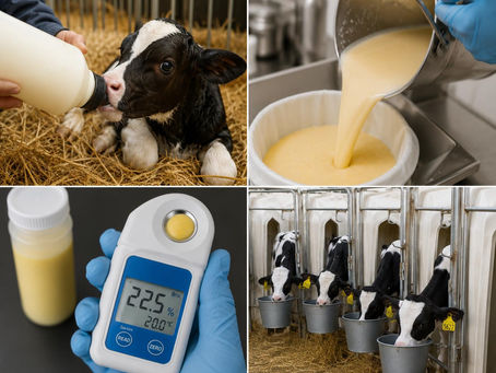 The Importance of Colostrum (First Milk) in Calf Development