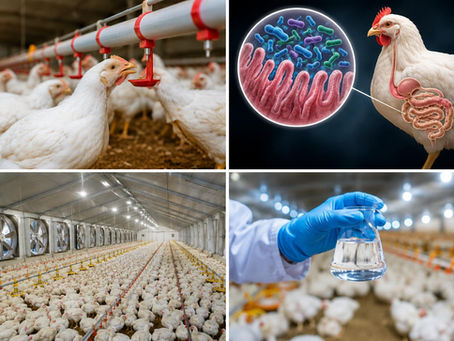 How to improve gut health in poultry without excessive use of antibiotics
