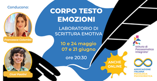Corpo testo emozioni