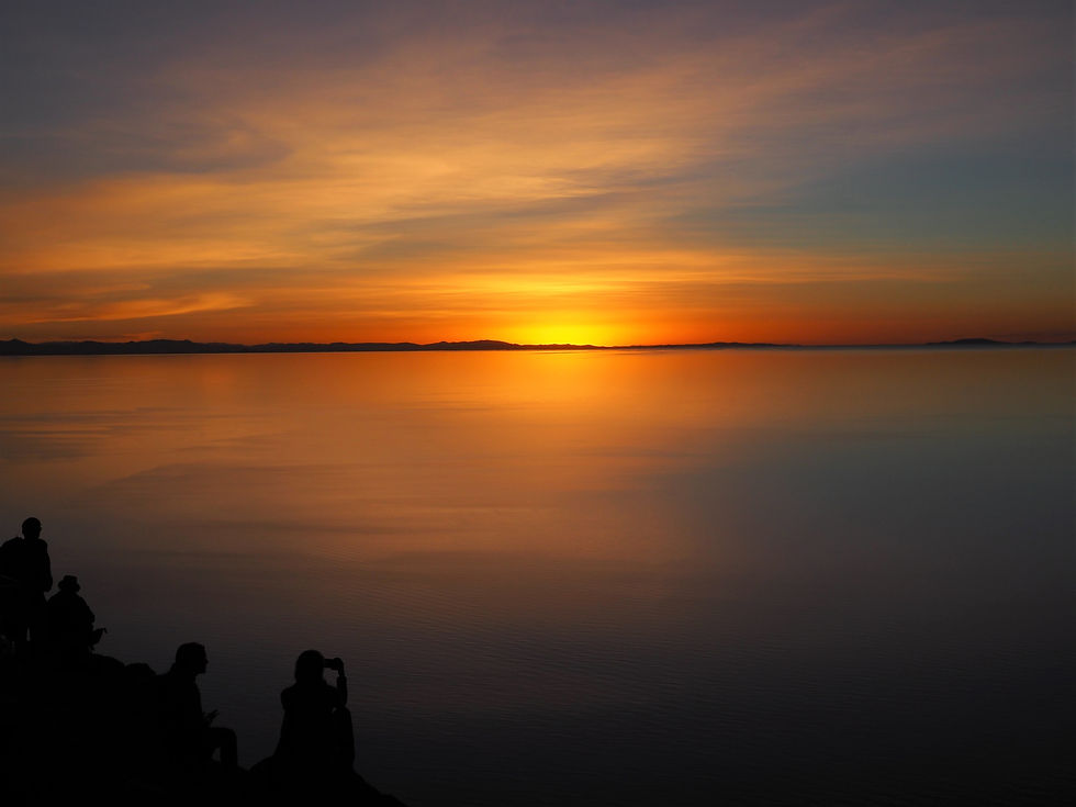 Lake Titicaca sunset