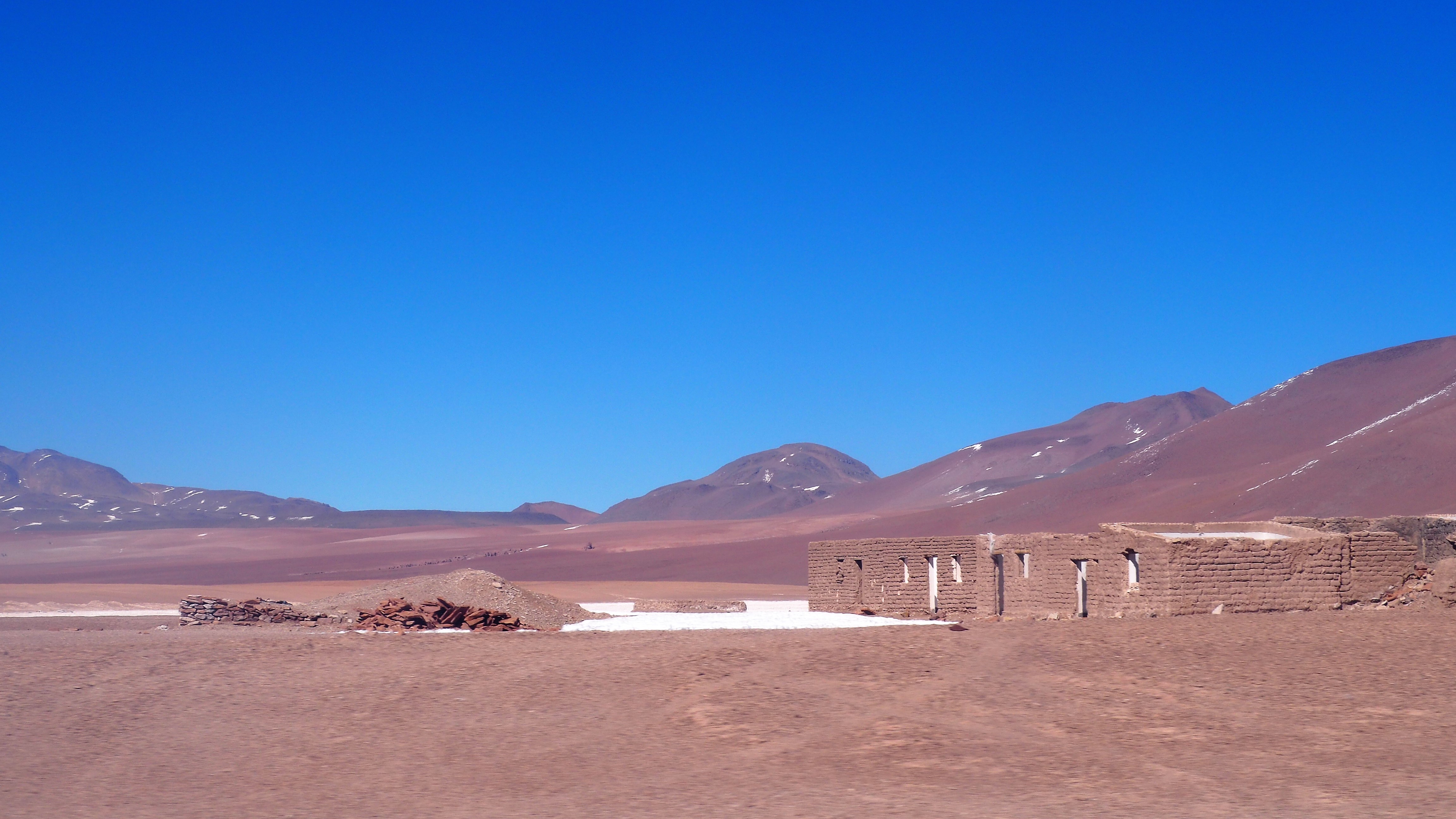 Borax mining on the altiplano