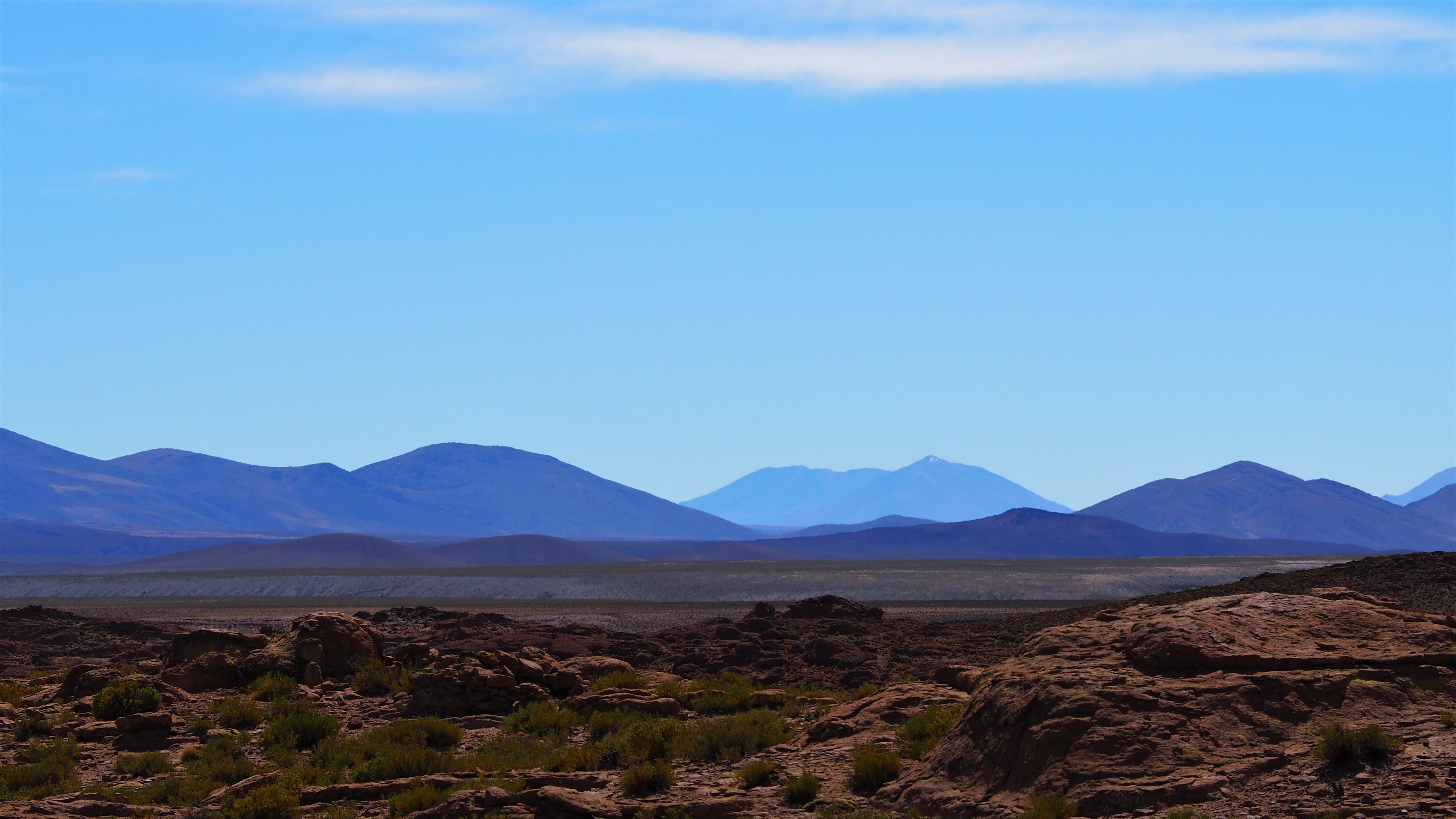 looking north towards Uyuni