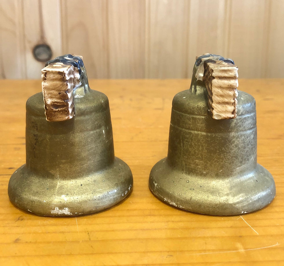 Thumbnail: Bell Salt & Pepper Shaker Set