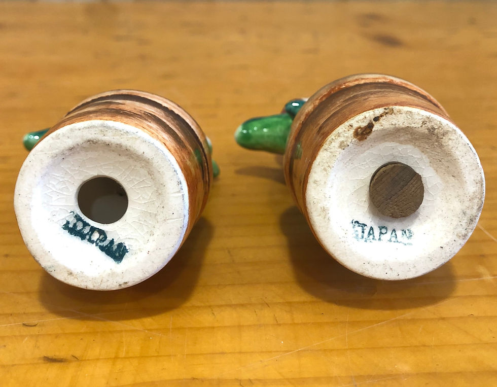 Thumbnail: Flower in Pot Salt & Pepper Shaker Set