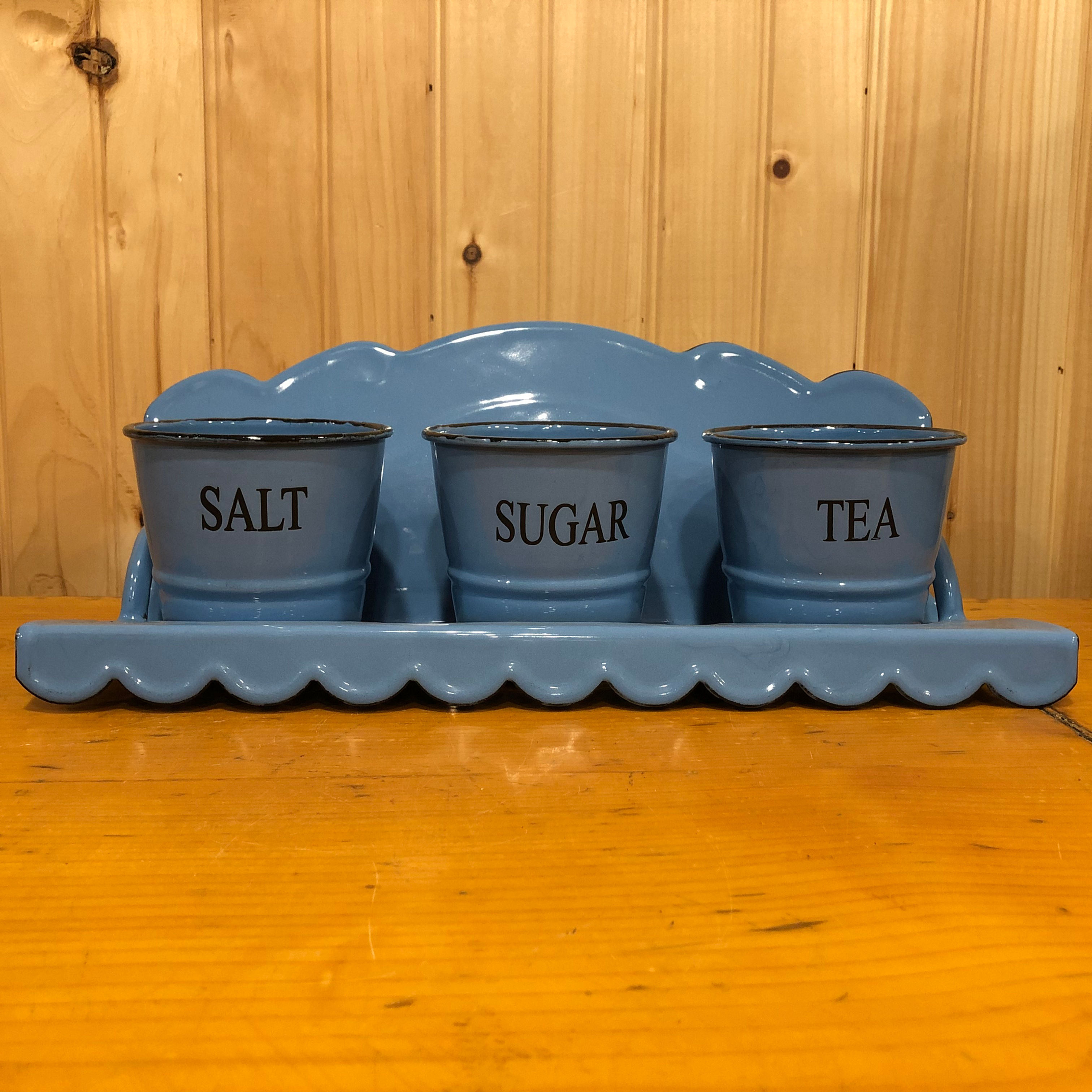 Cannister Set w/Shelf