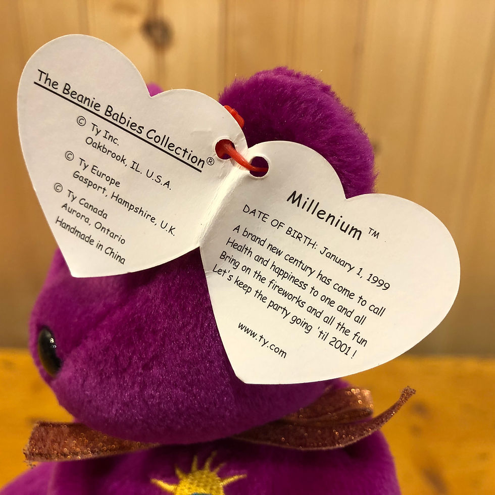 Thumbnail: Millennium Beanie Baby Version 2