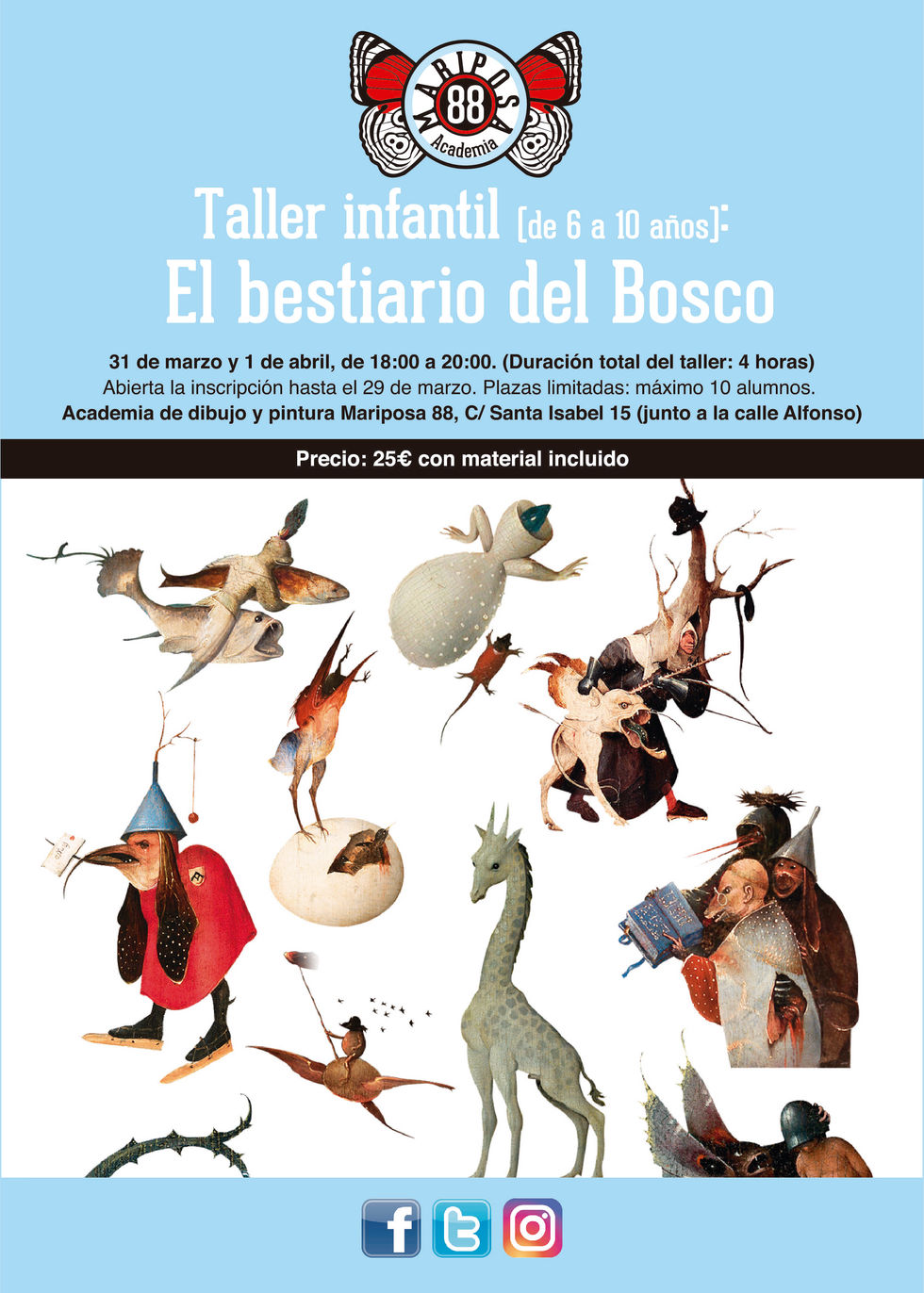 TALLER INFANTIL: EL BESTIARIO DEL BOSCO