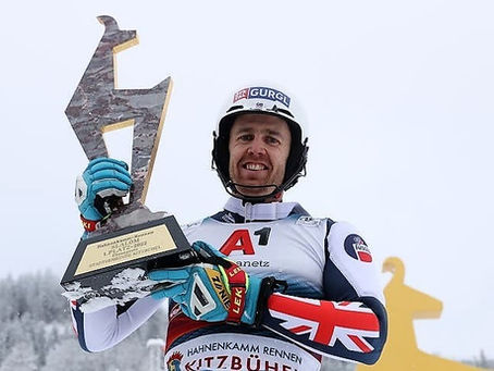 Dave Ryding Wins Kitz's Slalom