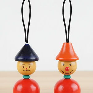 Channapatna Toy Keychain