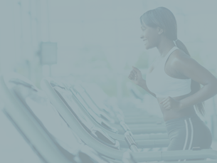 girl on treadmill
