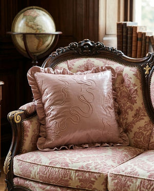 Decorative Sofa Cushion Floribunda by Margaret Eland