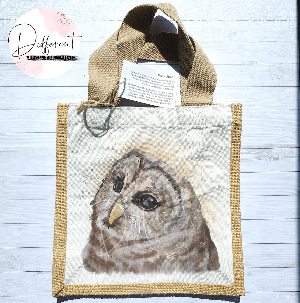 Thumbnail: Wildlife Mini Jute Bag
