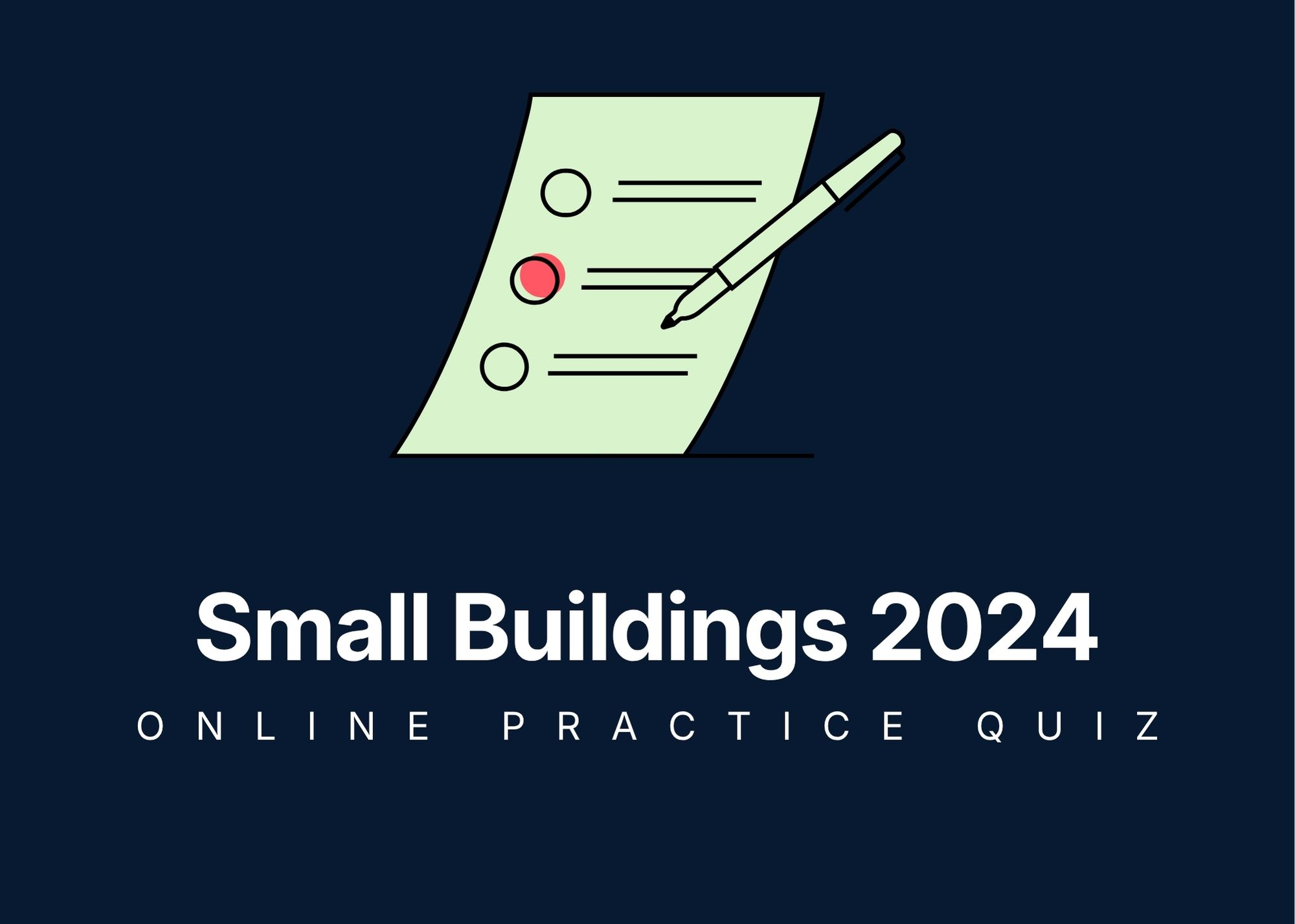 Small Building Exam Prep course image for BCIN building code exam preparation on Stonewood Partners training platform