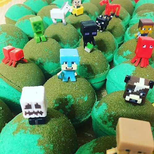 Minecraft Toy Bath Bomb | The Soaporium