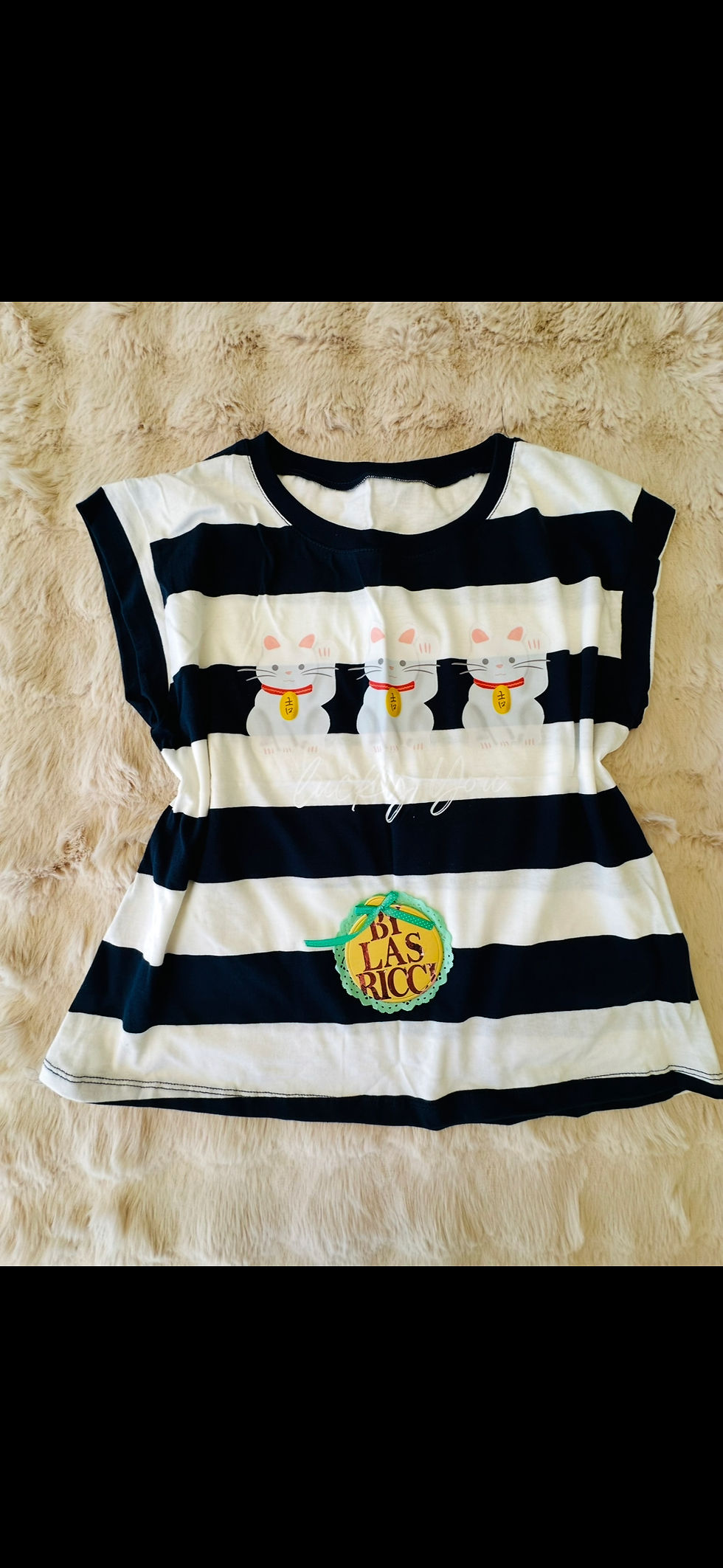 Miniatura: REMERA RAYAS ESTAMPADA
