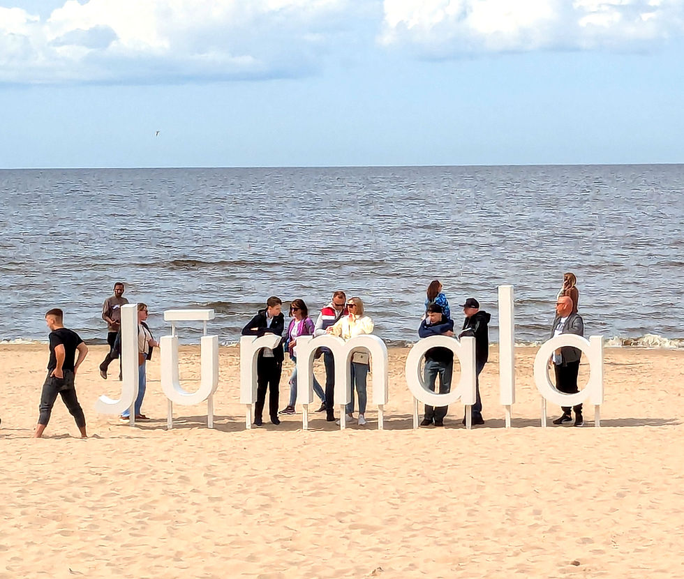Welcome to Jurmala beach front! Riga, Latvia