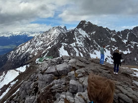 Nordekette mountain top, Innsbruck, Austia
