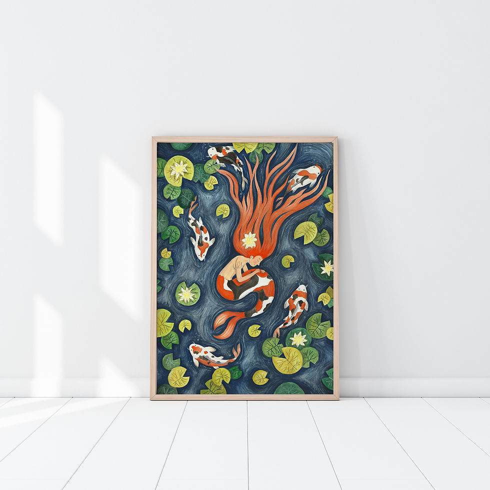 Thumbnail: Mermaid Art Print