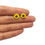 Thumbnail: Handmade Tiny Sunflower Earrings