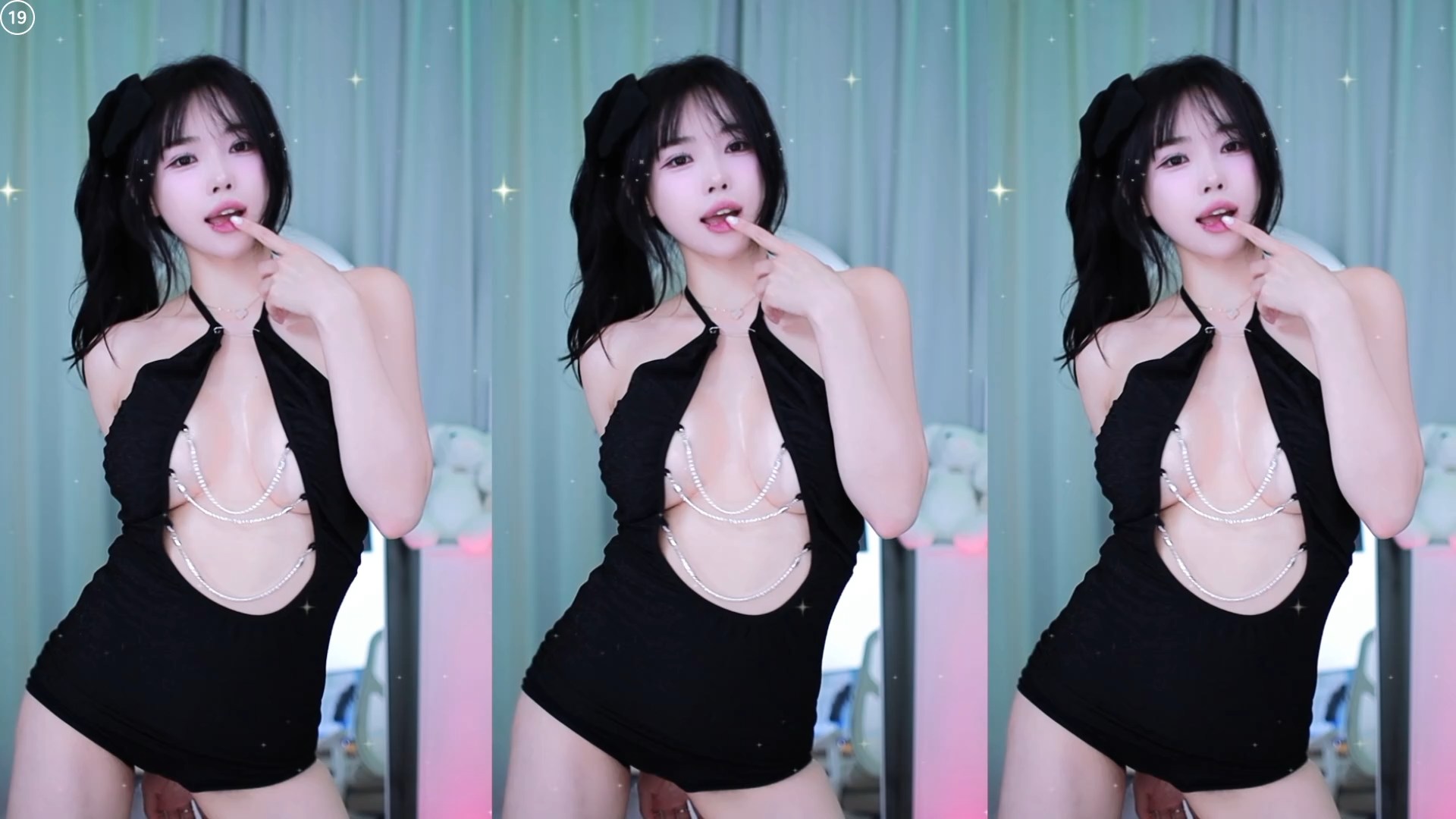 BJ kdbsdydth Deep Plunge Top Hot Girl Sexy Dance Show