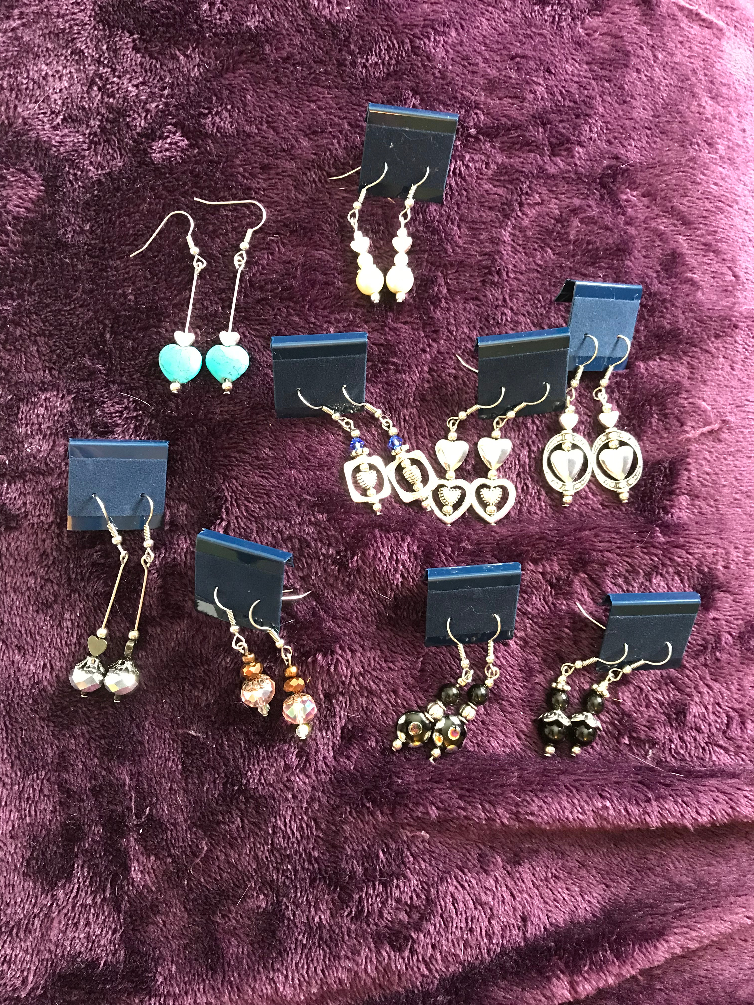 Bead or Charm earrings