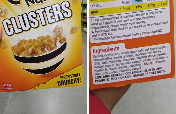 Thumbnail: [Kellogg’s] Crunchy Nut Clusters Cereal 450g
