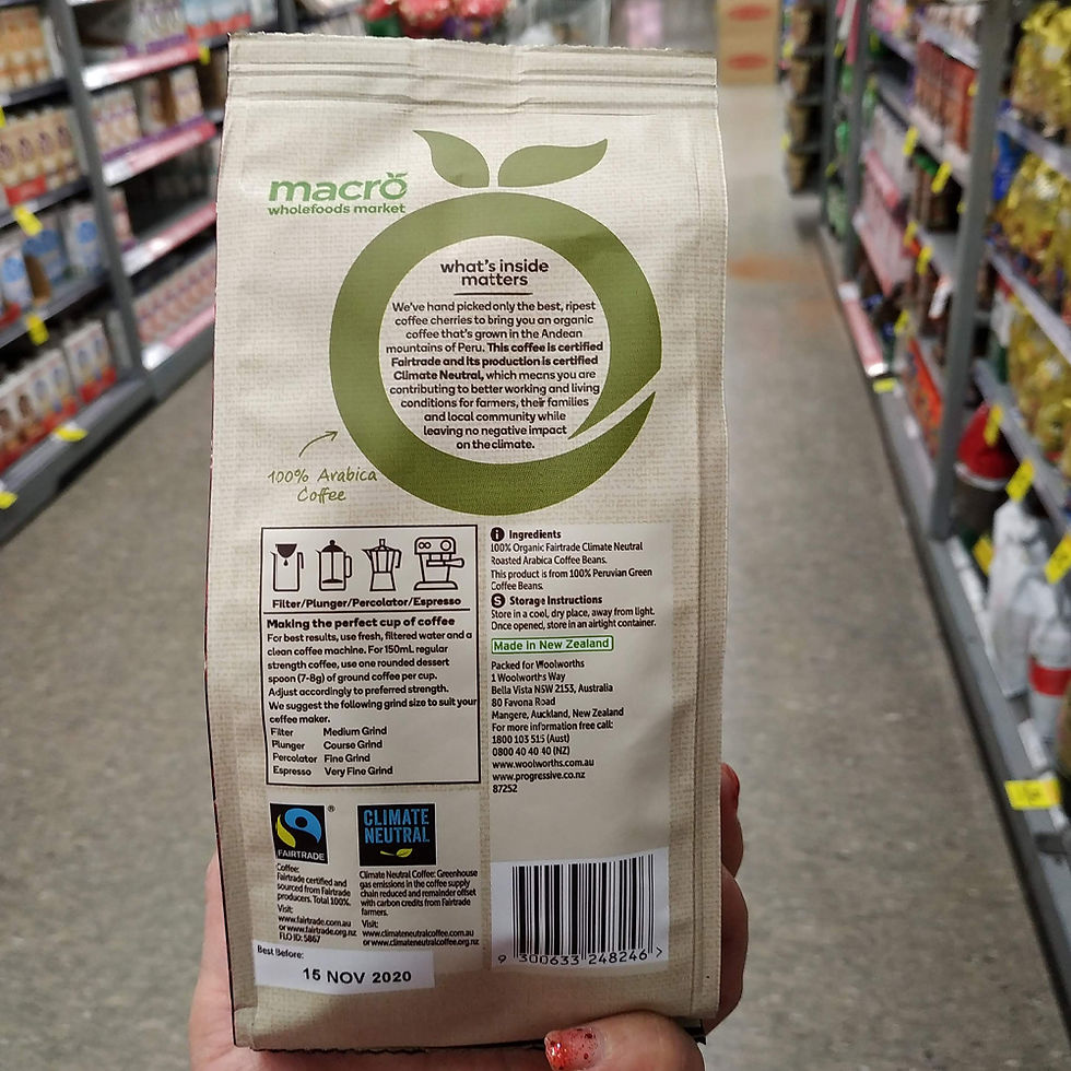 Thumbnail: [Macro] Organic Medium Roast Coffee Beans 200g