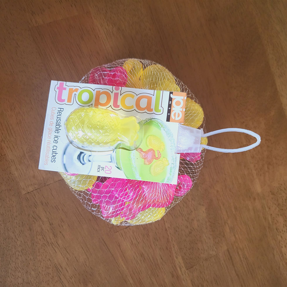 Thumbnail: Joie Tropical Reusable Ice Tubes 20pcs