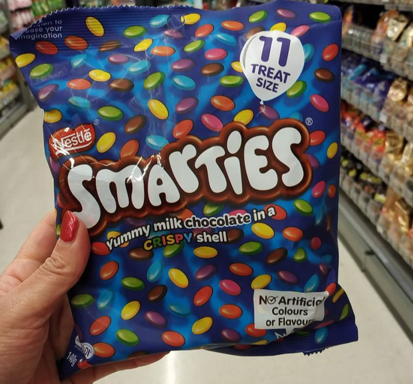 Thumbnail: [Nestlé] Smarties Individually Wrapped 11 Pack 127g